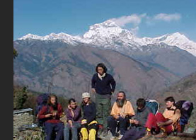 On the top of the world... in Nepal (Jan 2000)
